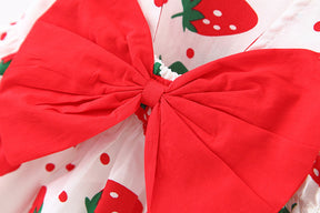 Rochie cu palarie Canoli Rosu